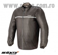 Geaca (jacheta) barbati impermeabila Seventy model SD-A3 culoare: negru – marime: M